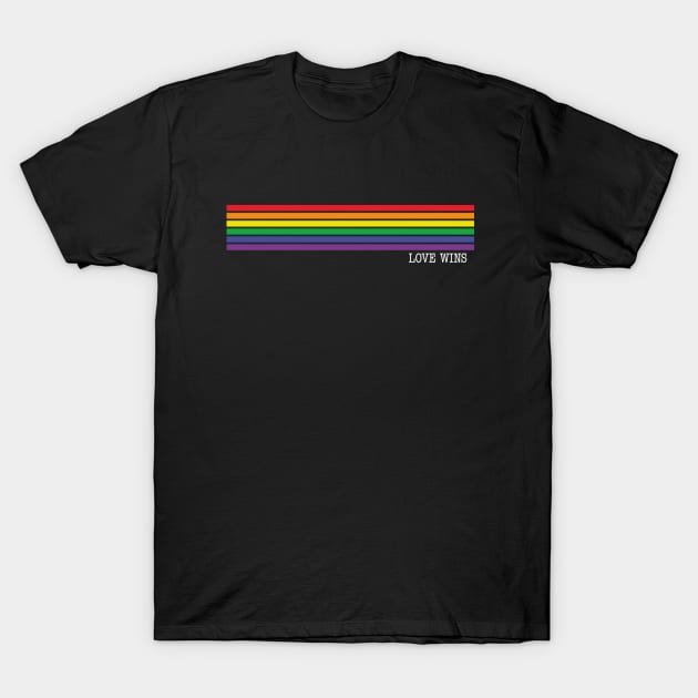 Love Wins T-Shirt by Peter the T-Shirt Dude